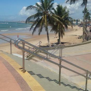 Kitnets Com Ar Condicionado Na Praia Salvador Luaran gambar